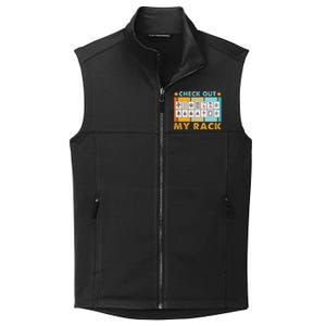 Mahjong Player Mahjong Lover Chinese Check Out My Rack Collective Smooth Fleece Vest