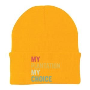 My Plantation My Choice Knit Cap Winter Beanie