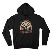 My Plantation My Choice Rainbow Heart Hoodie