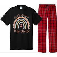 My Plantation My Choice Rainbow Heart Pajama Set