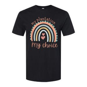 My Plantation My Choice Rainbow Heart Softstyle CVC T-Shirt