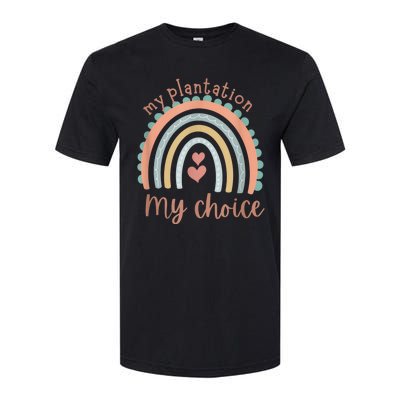 My Plantation My Choice Rainbow Heart Softstyle CVC T-Shirt