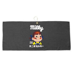 Milky Pekochan Large Microfiber Waffle Golf Towel