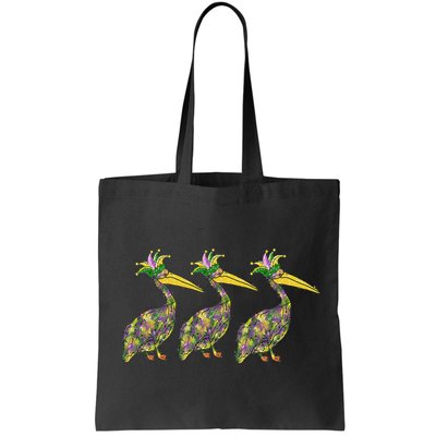 Mardi Pelicans Mardi Gras Beads Louisiana Parade New Orleans Bag