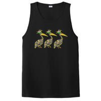 Mardi Pelicans Mardi Gras Beads Louisiana Parade New Orleans PosiCharge Competitor Tank