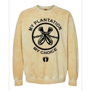 My Plantation My Choice Colorblast Crewneck Sweatshirt