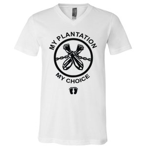 My Plantation My Choice V-Neck T-Shirt