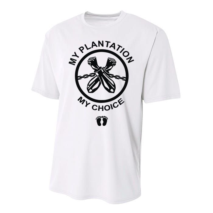 My Plantation My Choice Performance Sprint T-Shirt