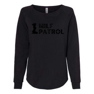 Milf Patrol Womens California Wash Sweatshirt