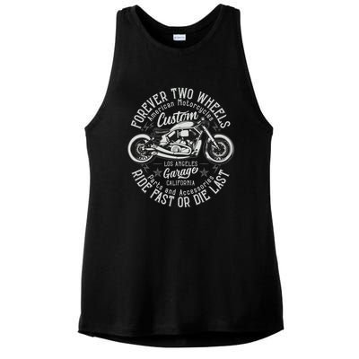 Motorcycle Premium Ladies PosiCharge Tri-Blend Wicking Tank