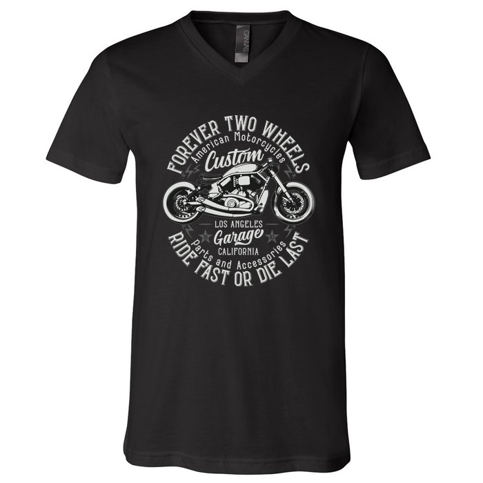 Motorcycle Premium V-Neck T-Shirt