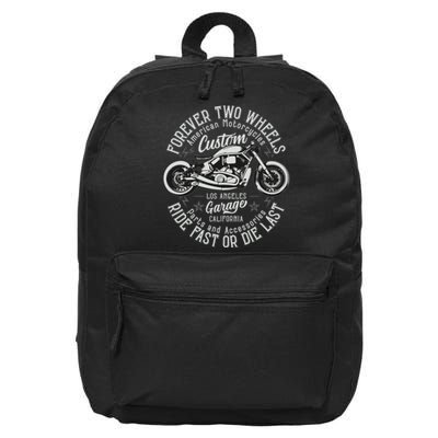 Motorcycle Premium 16 in Basic Backpack