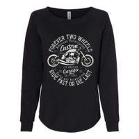 Motorcycle Premium Womens California Wash Sweatshirt