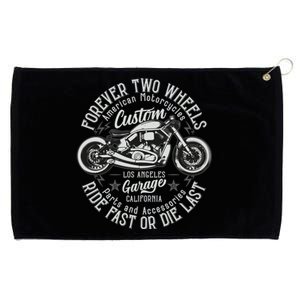 Motorcycle Premium Grommeted Golf Towel