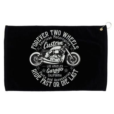 Motorcycle Premium Grommeted Golf Towel