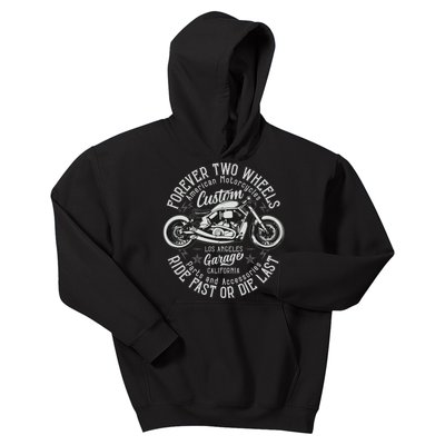 Motorcycle Premium Kids Hoodie