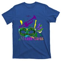 Music Parade Masquerade Trumpet Party Mardi Gras Gift T-Shirt