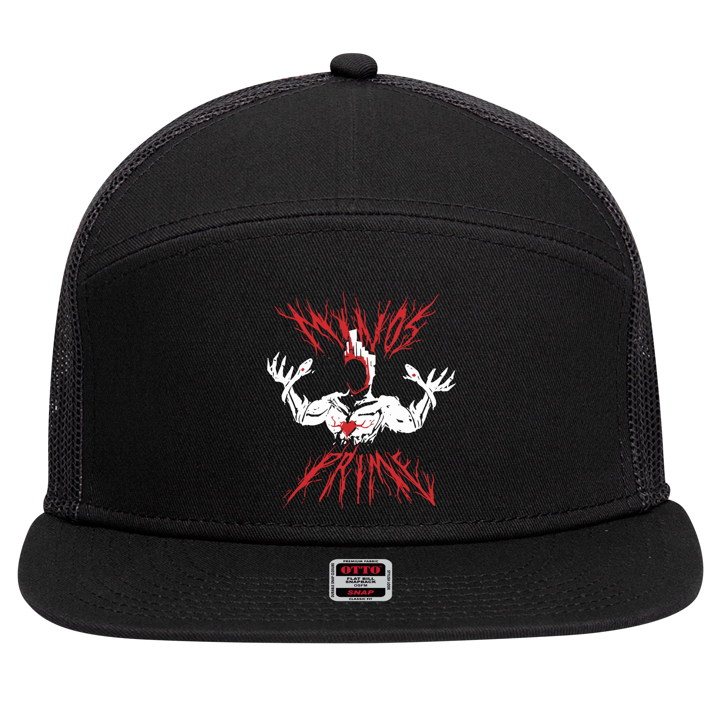 Minos Prime Metal 7 Panel Mesh Trucker Snapback Hat