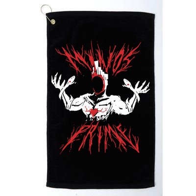 Minos Prime Metal Golf Towel