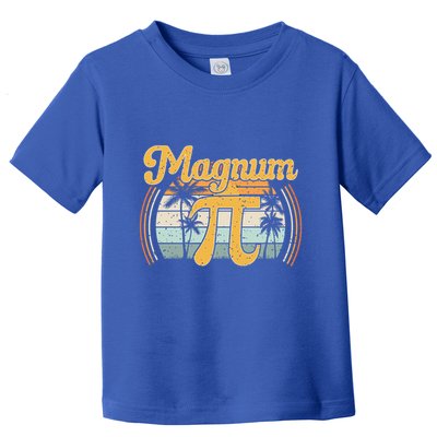 Magnum Pi Math Pi Day Retro Gift Toddler T-Shirt