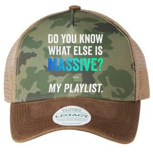 Massive Playlist Meme Funny Gaming Memeinspired Music Legacy Tie Dye Trucker Hat