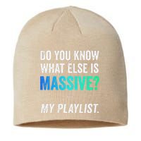 Massive Playlist Meme Funny Gaming Memeinspired Music Sustainable Beanie