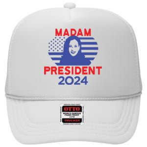 Madam President High Crown Mesh Back Trucker Hat