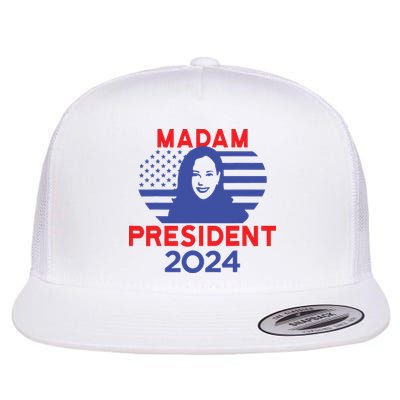 Madam President Flat Bill Trucker Hat