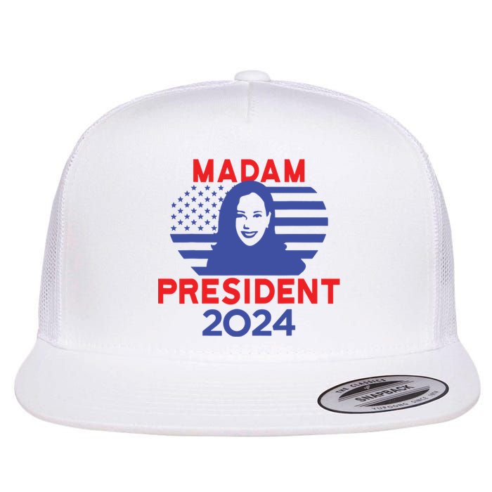 Madam President Flat Bill Trucker Hat