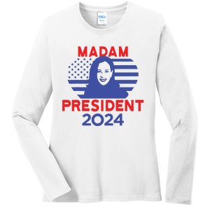 Madam President Ladies Long Sleeve Shirt