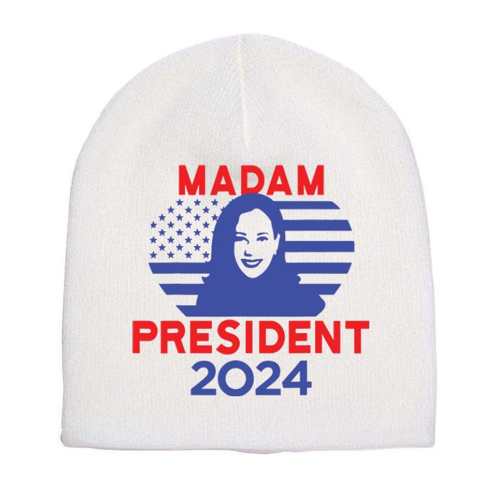 Madam President Short Acrylic Beanie