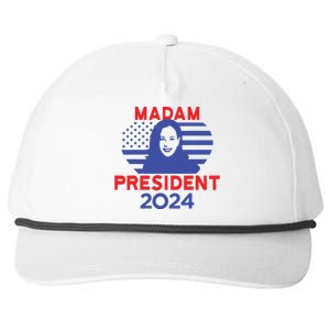 Madam President Snapback Five-Panel Rope Hat