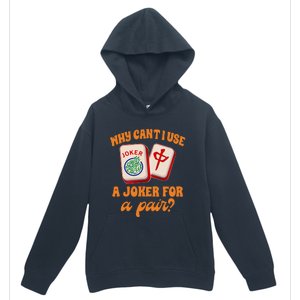 Mahjong Player Mahjong Lover Chinese Mahjong With Mah Urban Pullover Hoodie