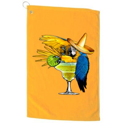 Margarita Parrot Golf Towel