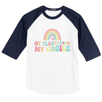 My Plantation My Choice Baseball Sleeve Shirt