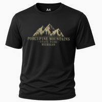 Michigan Porcupine Mountains State Park Cooling Performance Crew T-Shirt