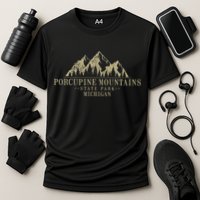 Michigan Porcupine Mountains State Park Cooling Performance Crew T-Shirt