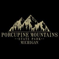 Michigan Porcupine Mountains State Park Cooling Performance Crew T-Shirt