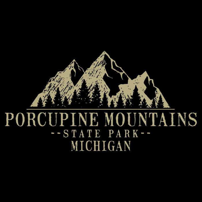 Michigan Porcupine Mountains State Park Cooling Performance Crew T-Shirt