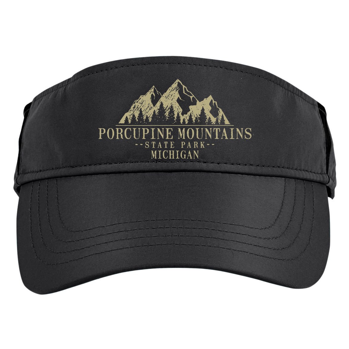 Michigan Porcupine Mountains State Park Adult Drive Performance Visor