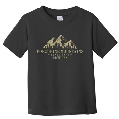 Michigan Porcupine Mountains State Park Toddler T-Shirt