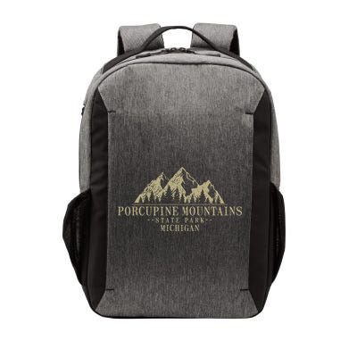 Michigan Porcupine Mountains State Park Vector Backpack