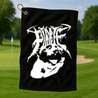 Metalhead Pibble Golf Towel