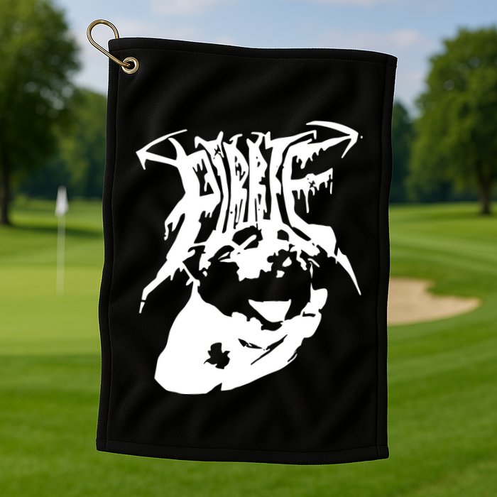 Metalhead Pibble Golf Towel