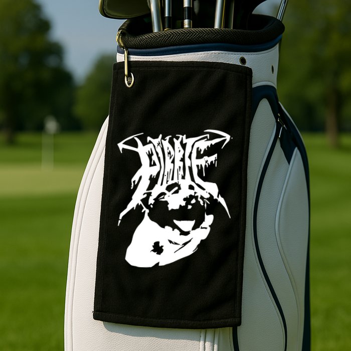 Metalhead Pibble Golf Towel