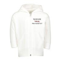 Madam President Toddler Zip Fleece Hoodie