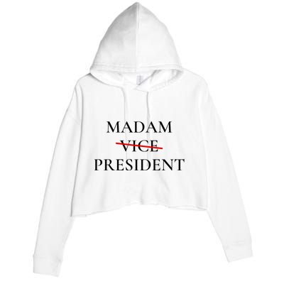 Madam President Crop Fleece Hoodie