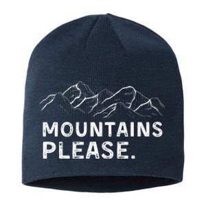 Mountains Please Sustainable Beanie