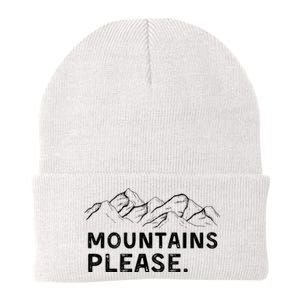 Mountains Please Knit Cap Winter Beanie