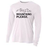 Mountains Please Cooling Performance Long Sleeve Crew